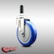 Service Caster 5 Inch 316SS Blue Polyurethane Wheel Swivel 3/4 Inch Expanding Stem Caster SCC-SS316EX20S514-PPUB-BLUE-34 - alternate 3